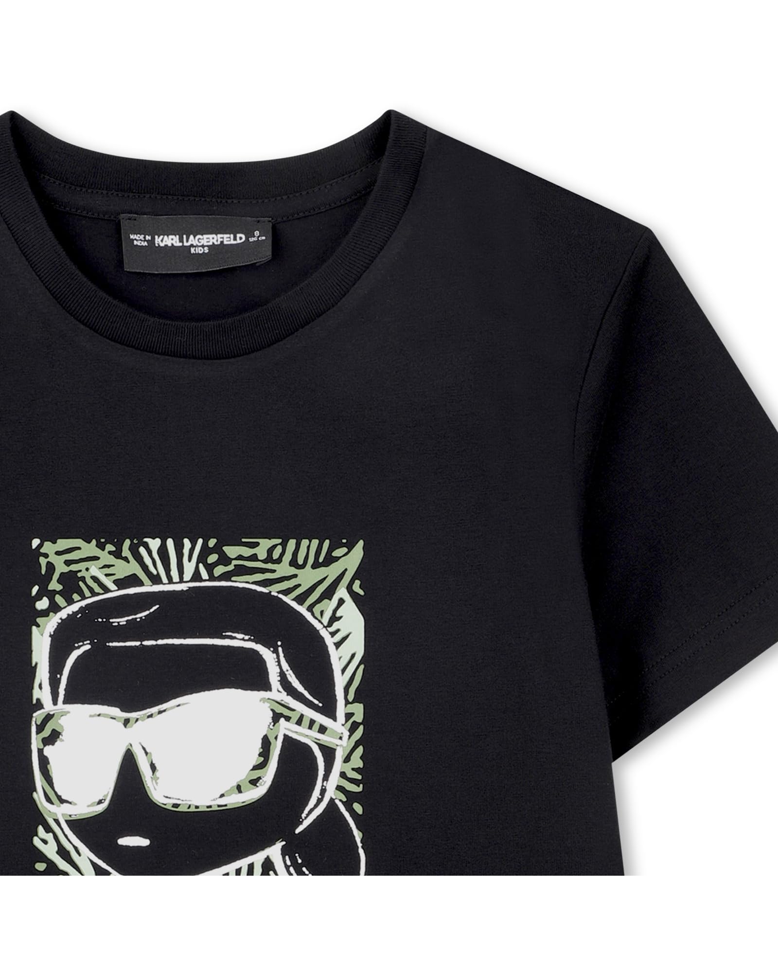 Karl Lagerfeld Jungen T-Shirt T-Shirt (1er Pack)