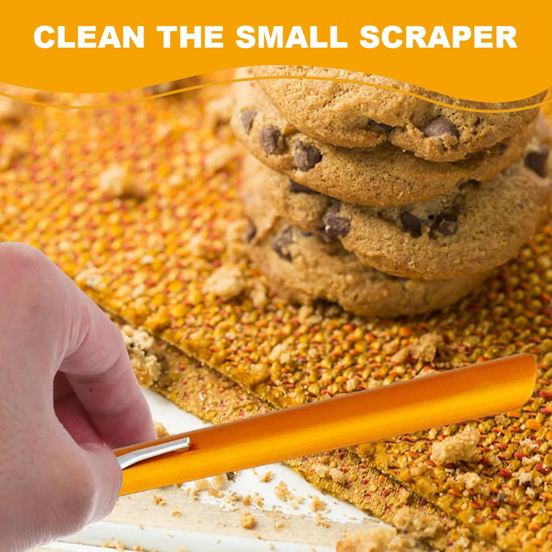 Paletta Raccoglibriciole In Alluminio - Per Ristoranti E Casa, Con Clip Da Grembiule - Foto 6