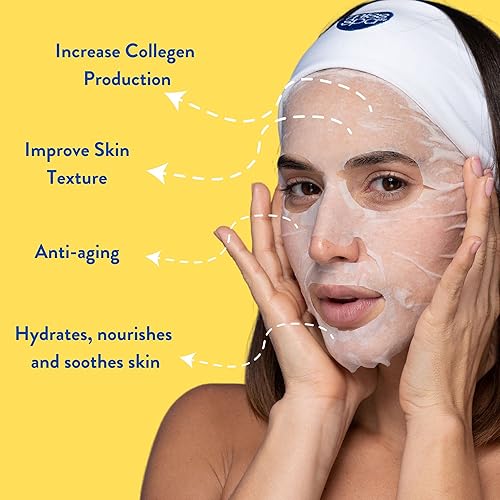 Miniatura 3 de MISS SPA Mascarillas faciales para el cuidado de la piel, veneno de abeja, cuidado de la piel antienvejecimiento para mujeres, mascarilla facial de