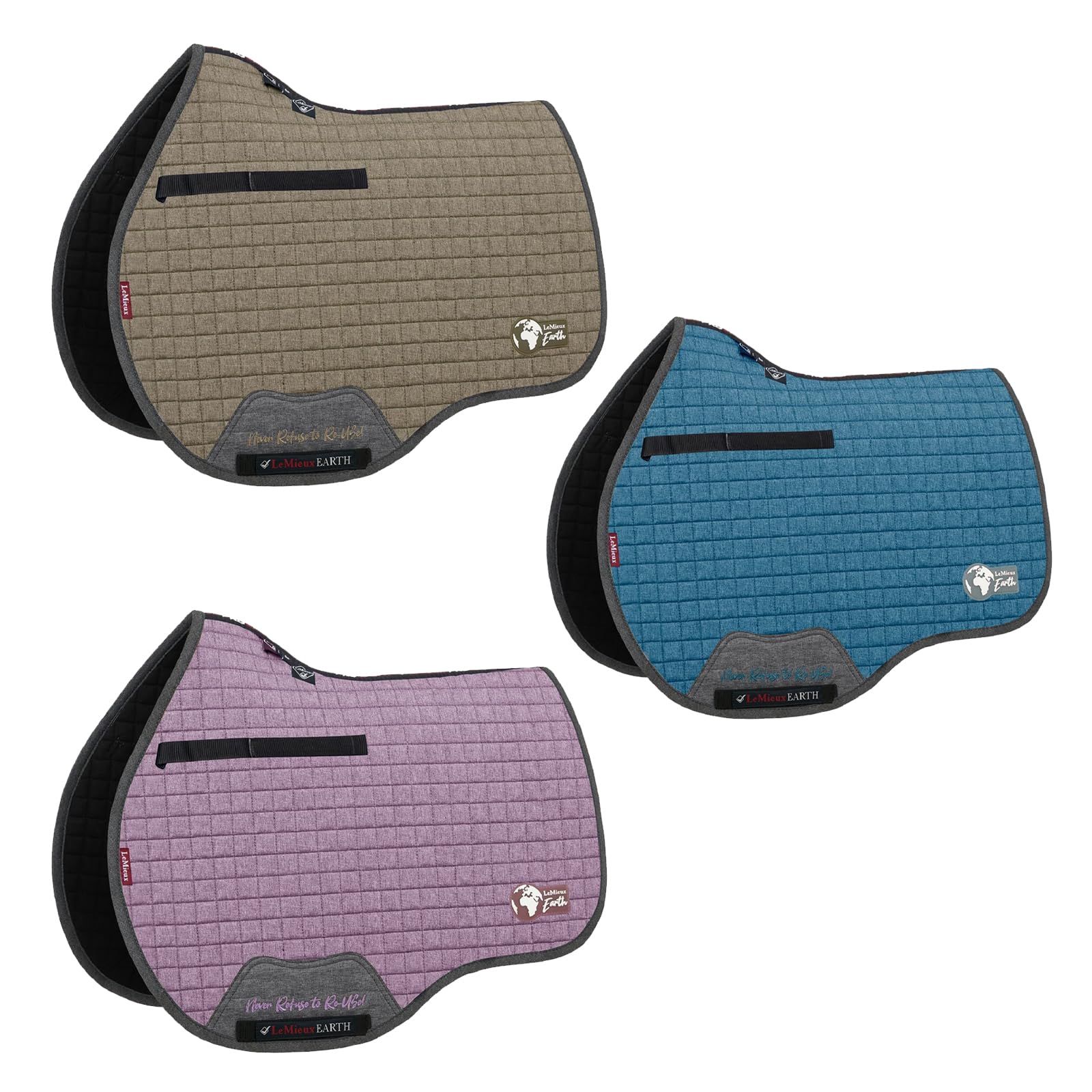 LeMieux Earth General Purpose Full Size Saddlepad - Moss