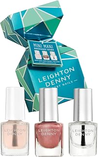 LEIGHTON DENNY Me Gift Set – Mini Mani Bronzed Babe - Base Coat, Nail Polish & Top
