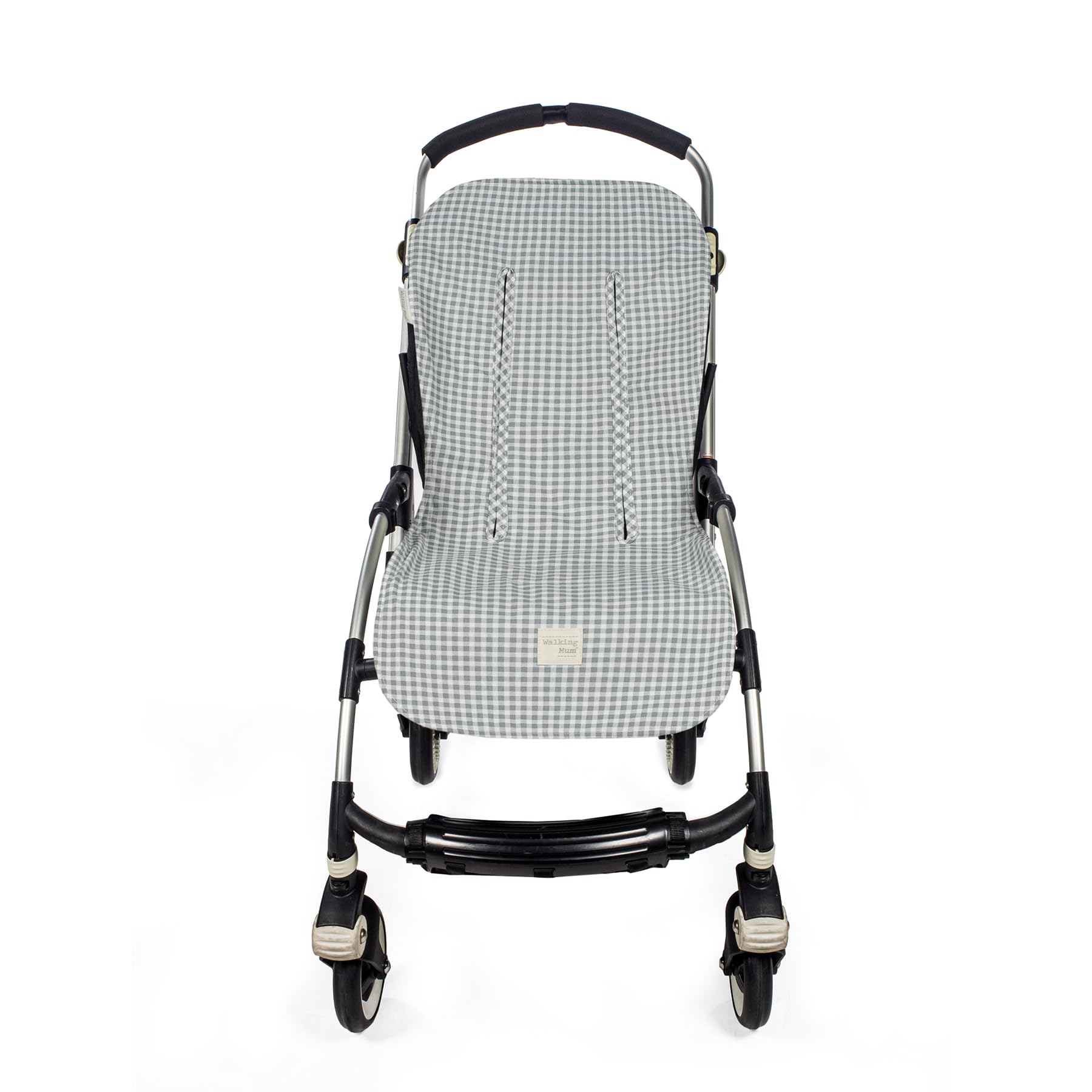 Walking Mum Funda colchoneta Vichy (Verde)
