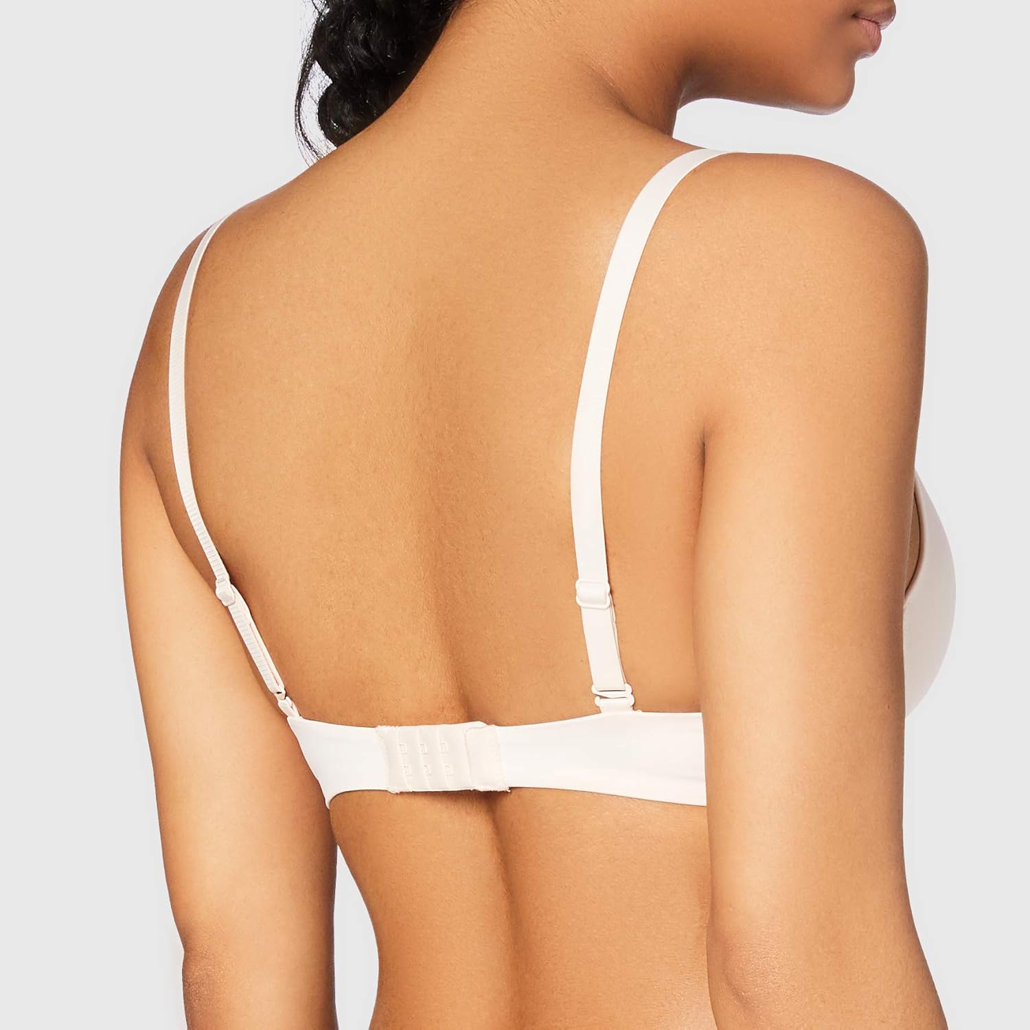 Iris & Lilly Women's Microfiber Demi Bra 34DD Pale Pink