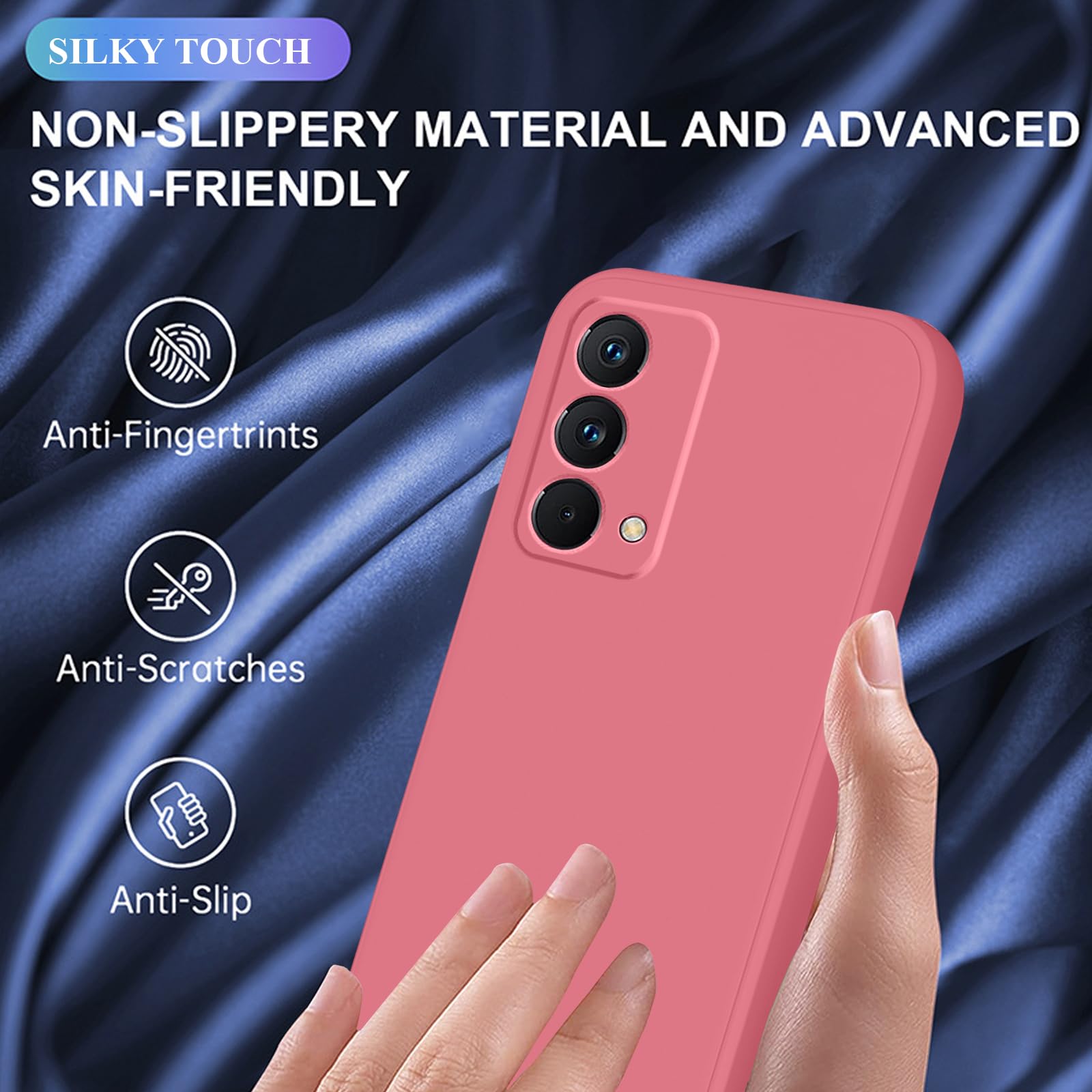 Coque De Protection Rigide Anti-Choc TPU Pour Realme GT Master Edition - Modèle CAS-NC477 - Transparente