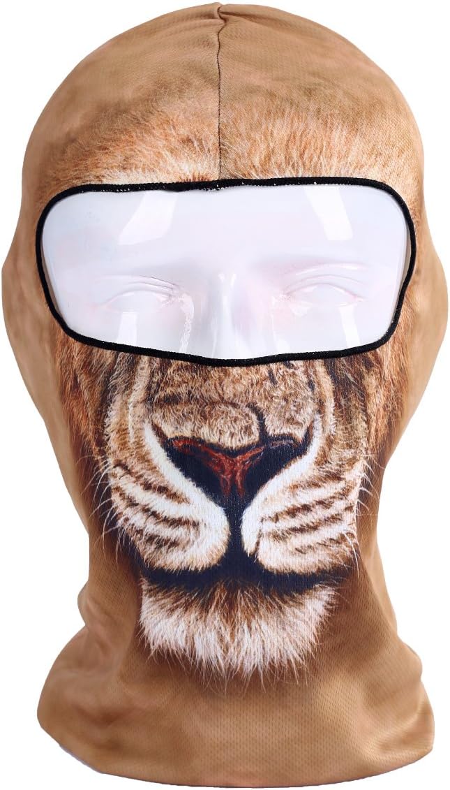 Face protection Balaclava Mask Unisex, chuntian 3D Animal Design Full Face Mask for Outdoor Anti-UV Breathable Multi-Functional Bike Cycling Camping Hiking Sports Windproof/Dustproof