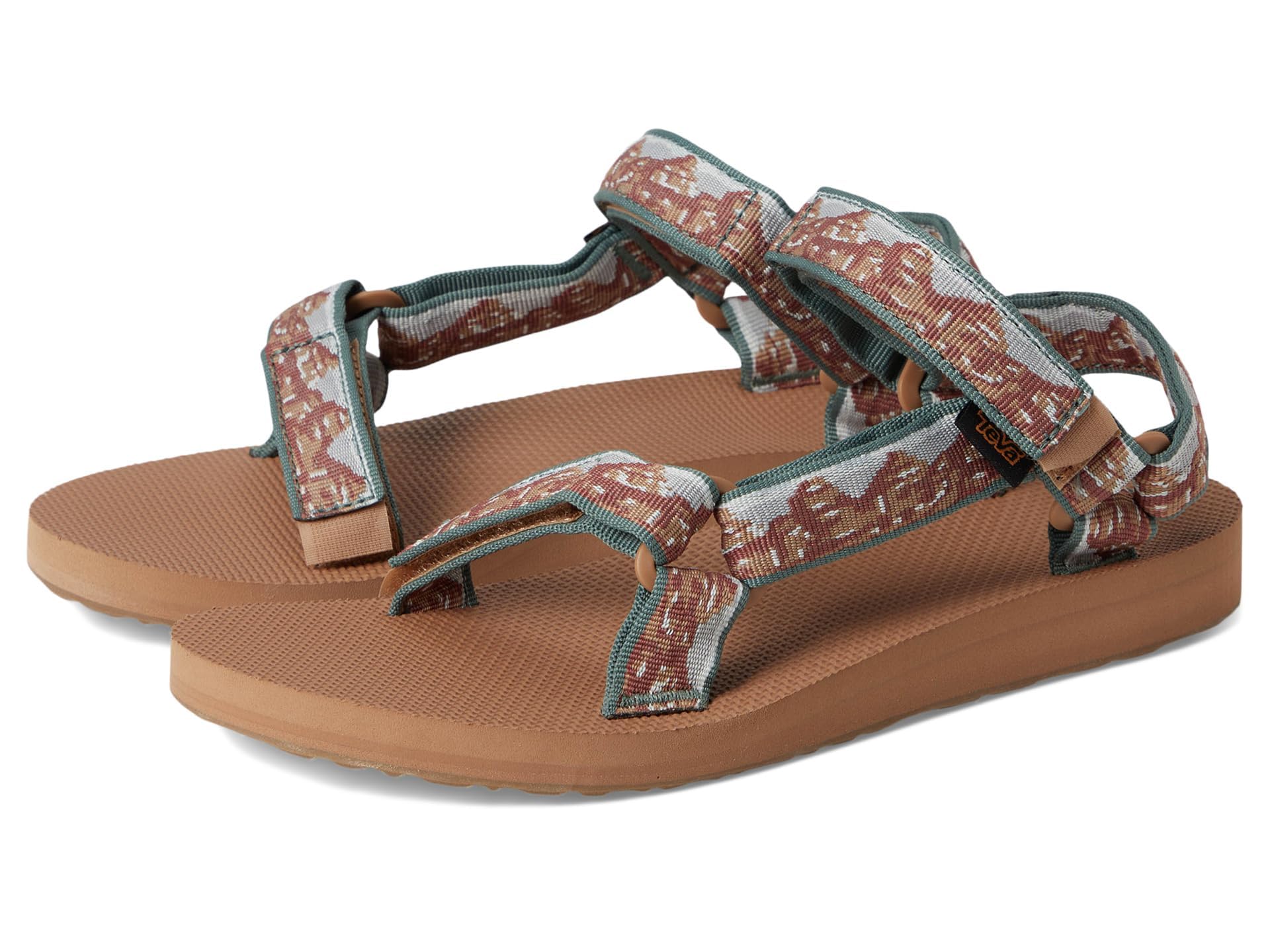 Teva レディース オリジナル ユニバーサル サンダル, デザートモザイクタンジン。, 25.0 cm