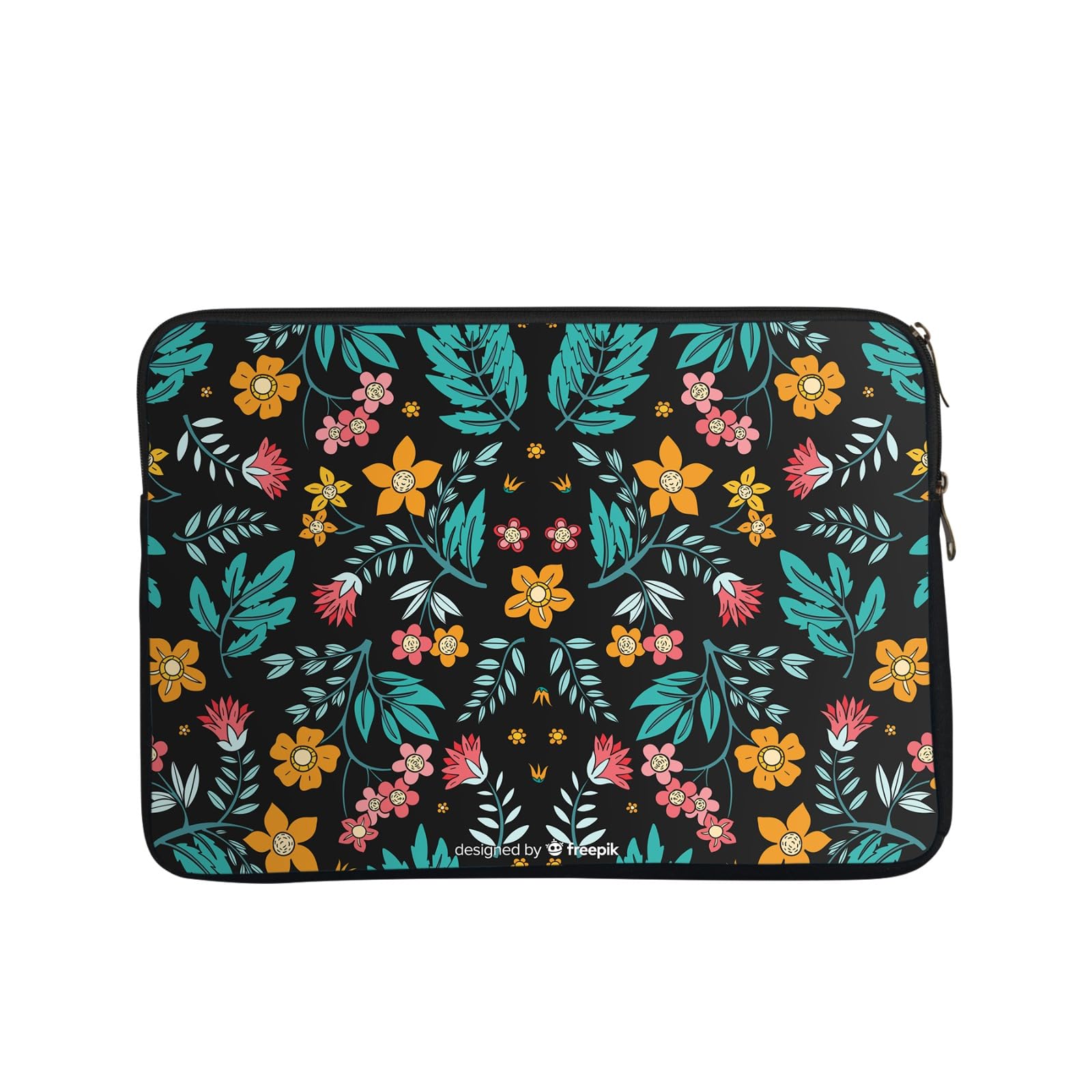 Sleevemantra Floral Design 11 Laptop Sleeve - 14-14.1 inch Protective Cover with Soft Velvet Lining for Laptop & MacBook, Multi-Colored (B0CG9Z7CVJ) Amazon Price History, Amazon Price Tracker