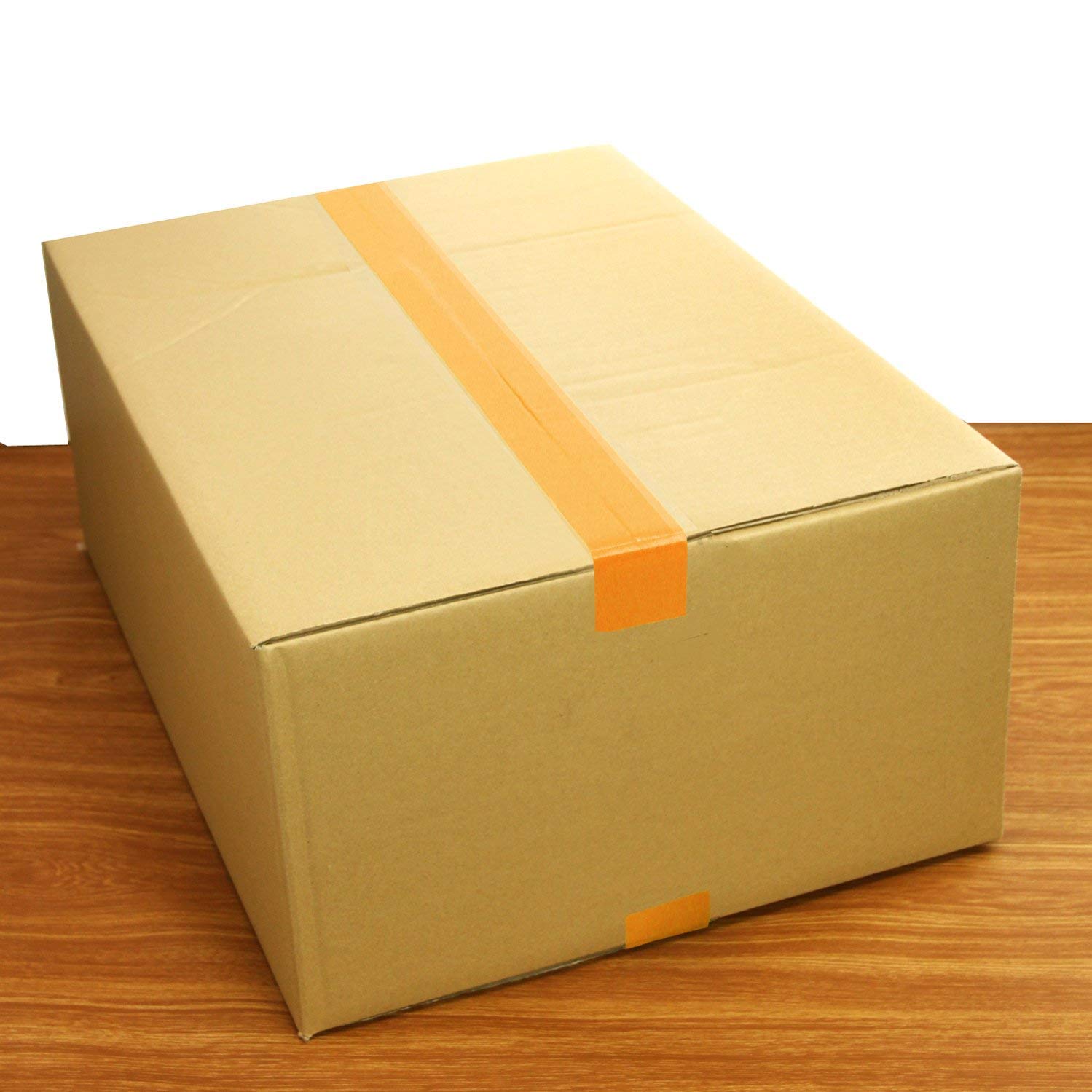 Nichiban 102N13-50 Cloth Tape, 2.0 inches (50 mm) x 86.5 ft (25 m) Roll, Orange
