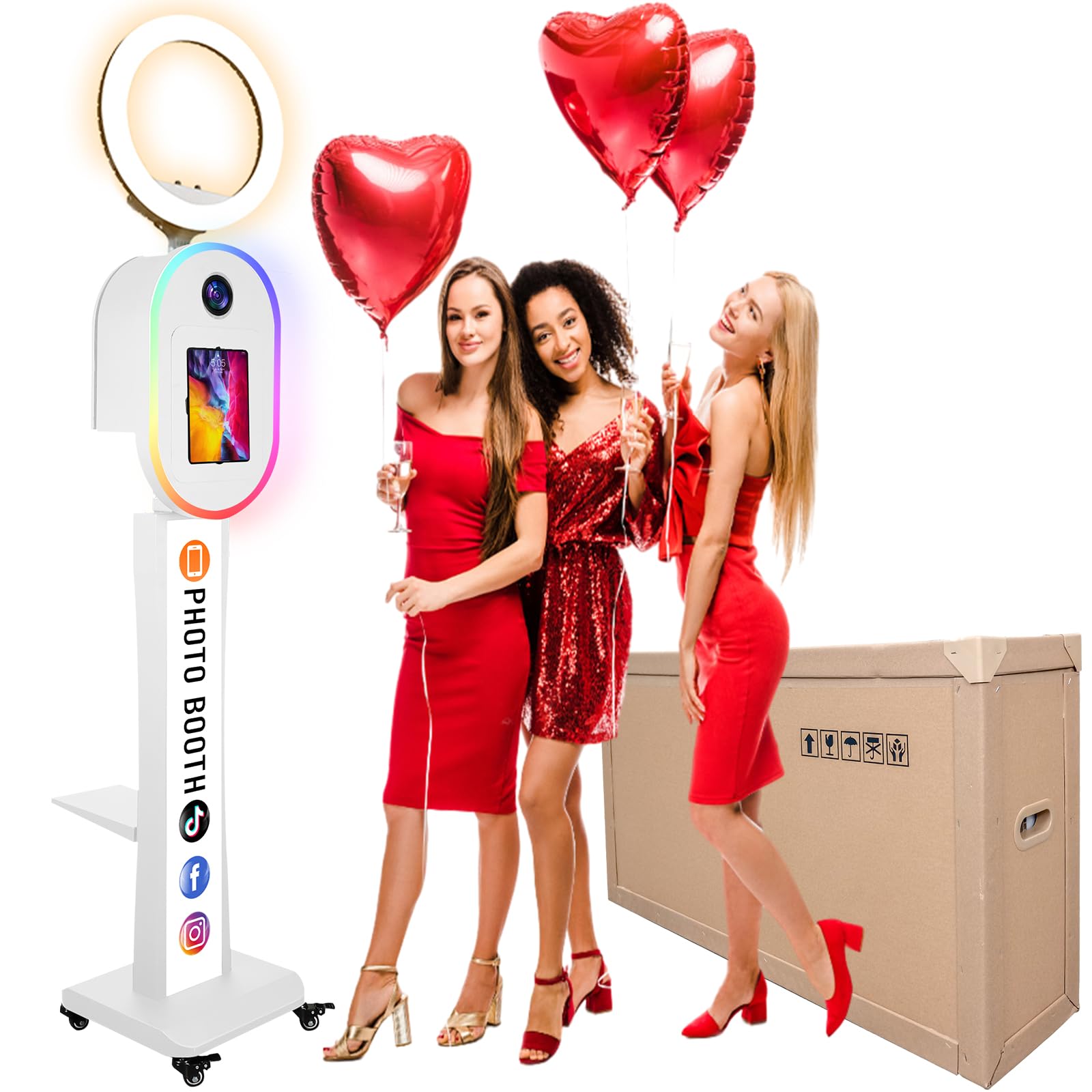 ZLPOWER Photo Booth for iPad 10.2