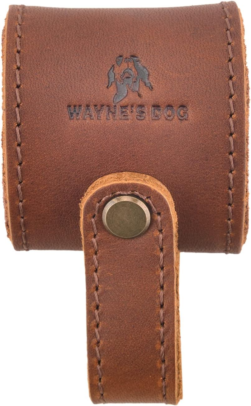 No Drilling Leather Shooting Gun Sling Loops Barrel Mount for Rifle, Shotgun