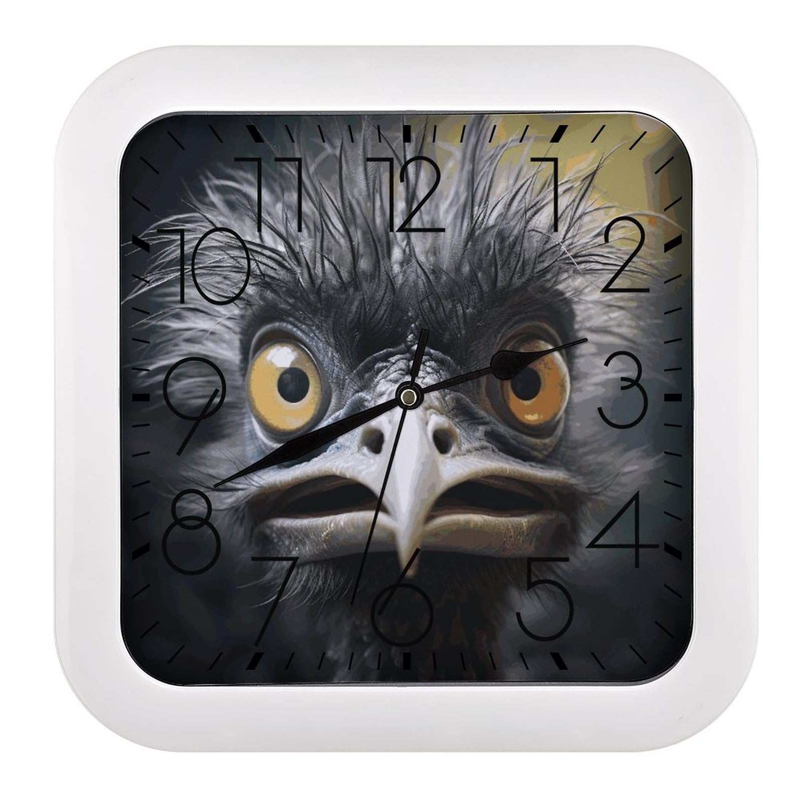 Horloge murale silencieuse sans tic-tac Emu pour retrouver le sommeil dans sa chambre