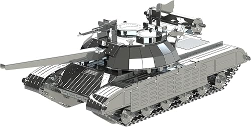 Miniatura 1 de METAL TIME Bulat T-64, rompecabezas 3D para adultos o adolescentes, kit de modelo de rompecabezas de metal, rompecabezas de metal 3D, rompecabezas