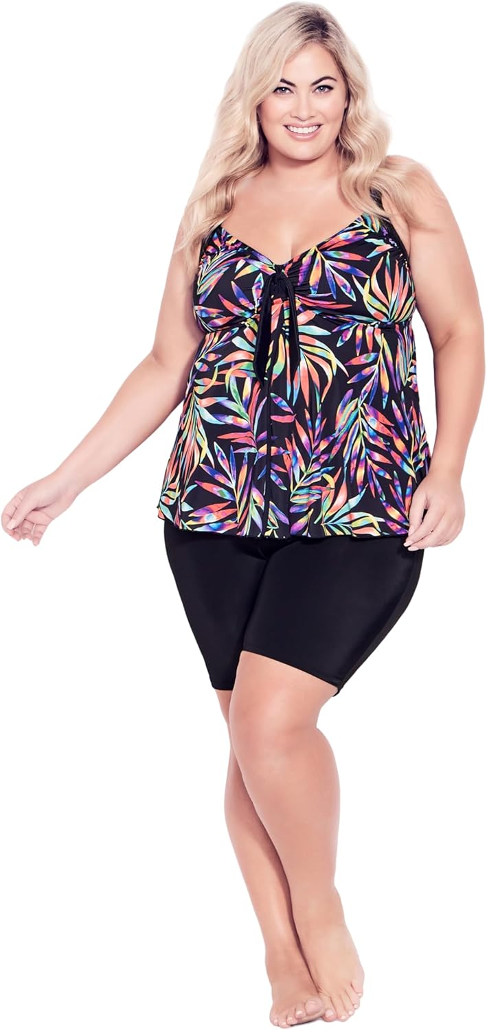 Avenue Women's Hi Waist Swim Short