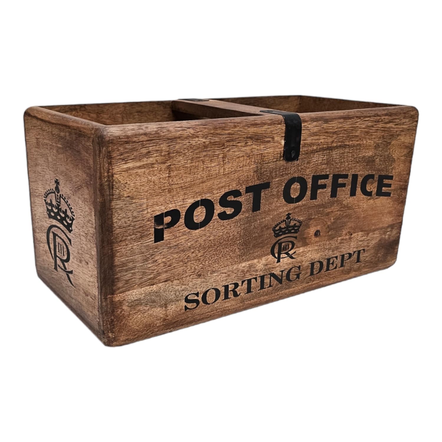 ACL Vintage Wooden Crate - Storing Crates - Ideal for Home/Office/Papers and Files Organizer - Rustic Eco-Friendly - Image 2
