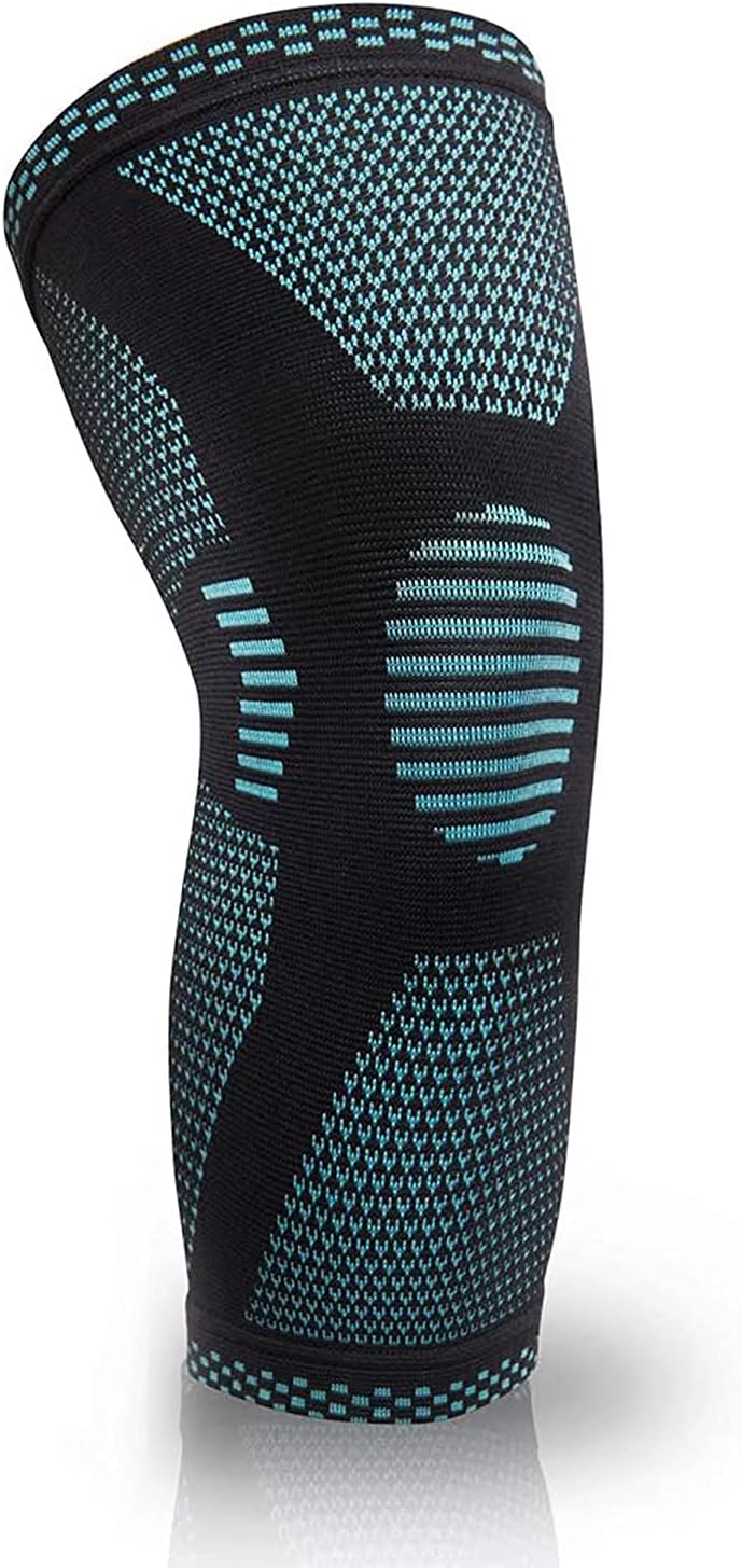 Knee Support, VIPFAN 2 Pack Anti Slip Knee Brace Sleeves Super Elastic