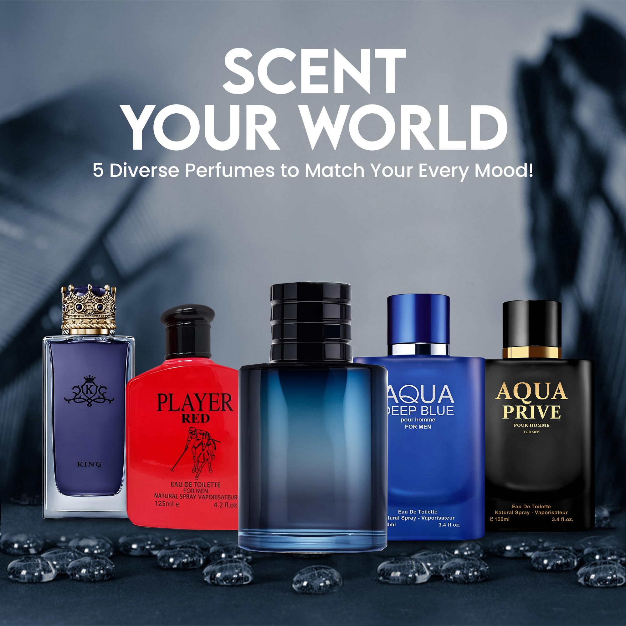 Amazon.com : AFLUXE Mystery Men's Cologne - 100ml Eau de Parfum