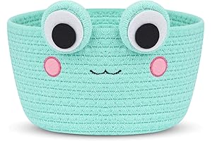 Frog Cotton Rope Woven Baskets