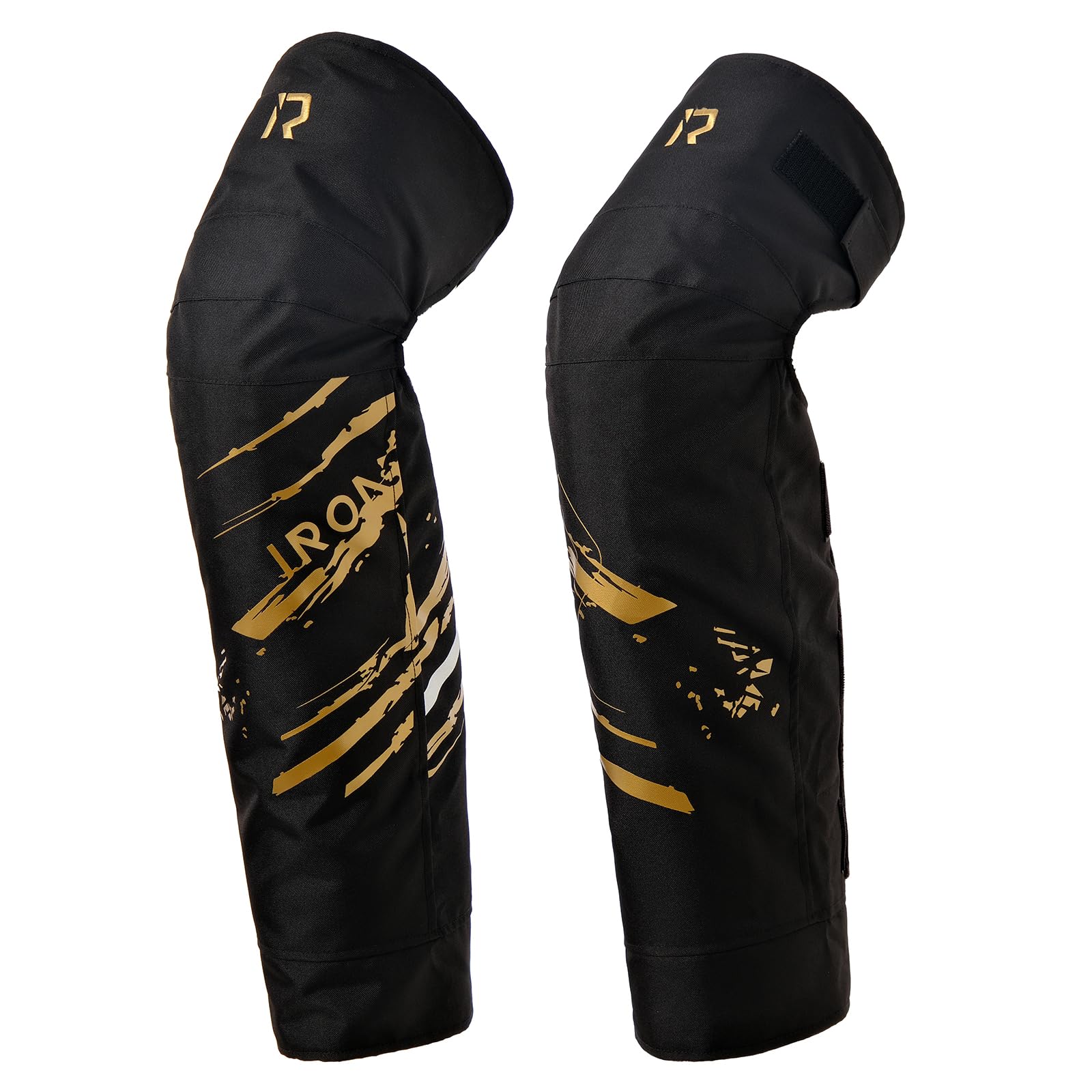 IRON JIA’S Genouillères Moto Hommes Hiver, Equipement de Protection CE2 Amovible, Chaud Imperméable et Coupe-Vent