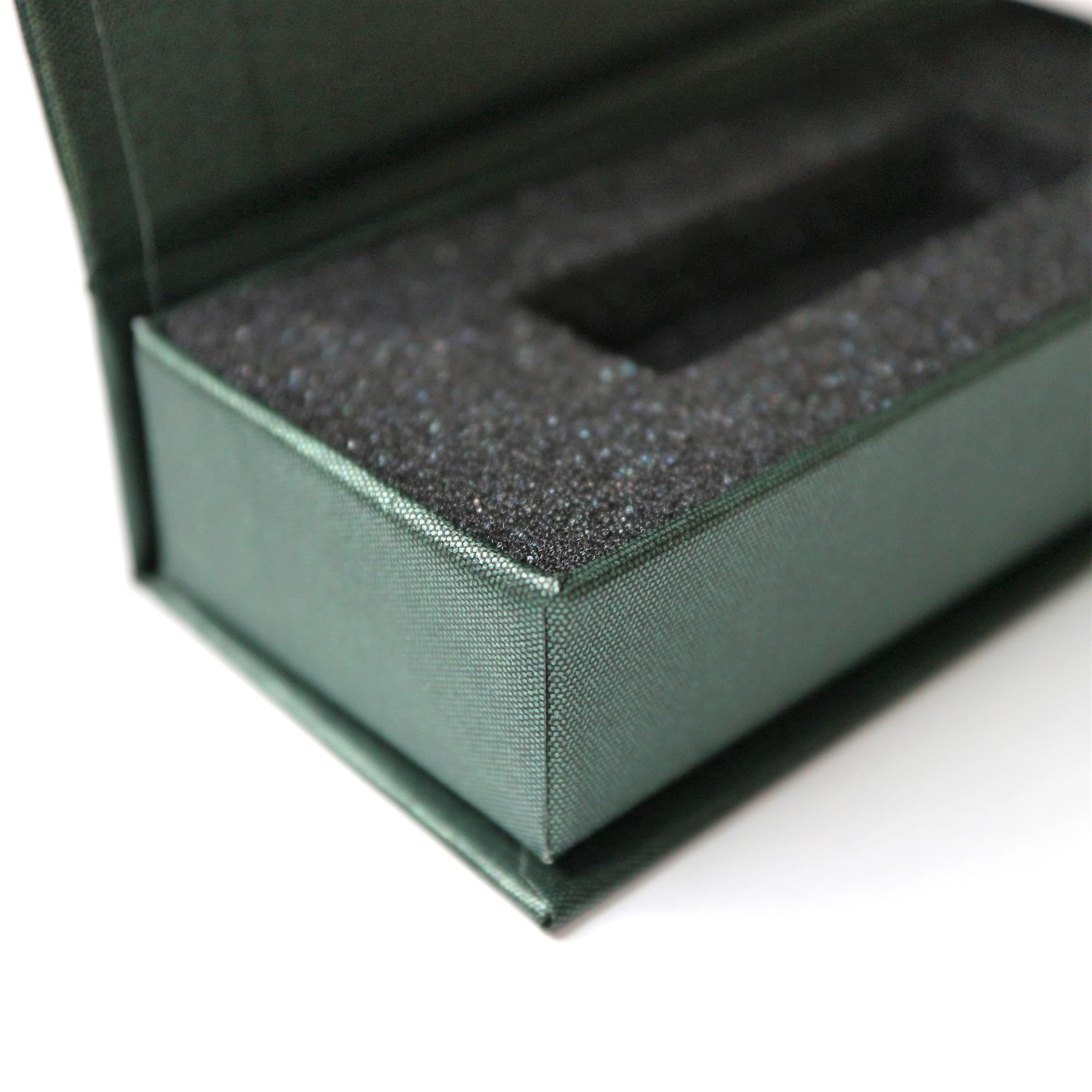 4X Magnetic USB Presentation Gift Boxes, Sage Green, Flash Drives, Removable Drives, Wedding Presentation Gift Box