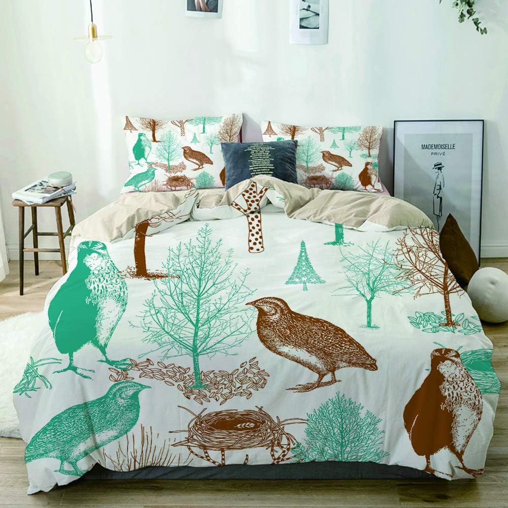 biancheria da letto congelata per il letto da giorno