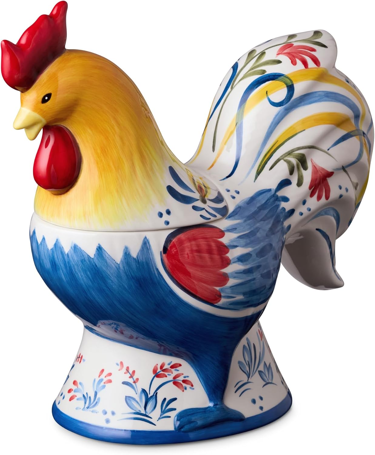 French Rooster Ceramic COOKIE JAR