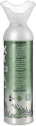 Miniatura 2 de Boost Oxygen, Think Tank - Suplemento de oxígeno puro de soporte respiratorio para recuperación aeróbica, altitud, rendimiento y salud, botella