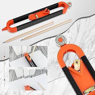 Generic Irregular Contour Gauge Profile Tool for Woodworking Tile Glass Ruler Copy Shape Template for Accurate Measurement