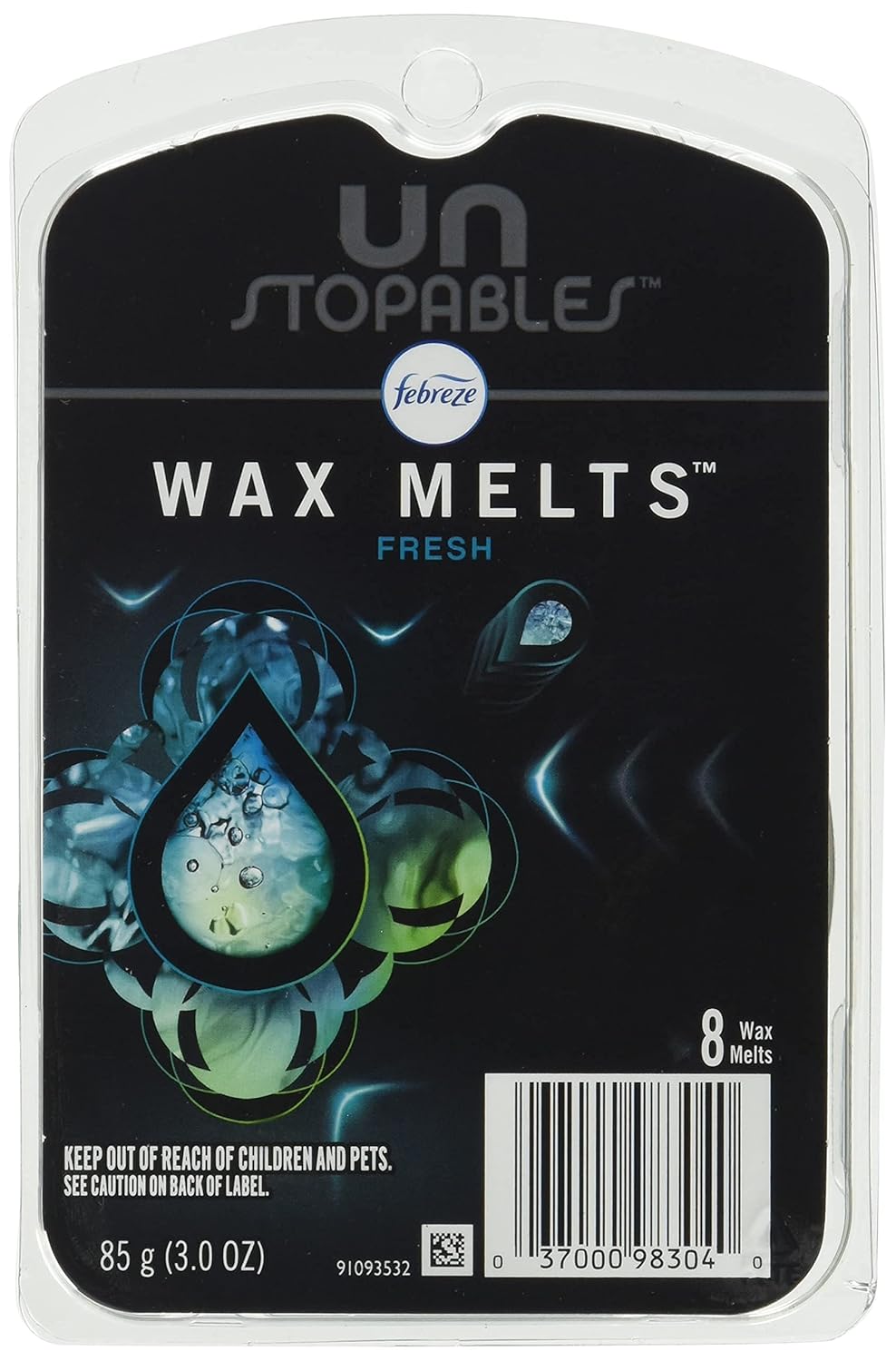 Febreze Unstopables Fresh Wax Melts 8 Melts 3 Oz