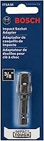Vista 2 de BOSCH ITSA38 - Adaptador de enchufe resistente de impacto (1 pieza, 3/8 pulgadas, 2 unidades)