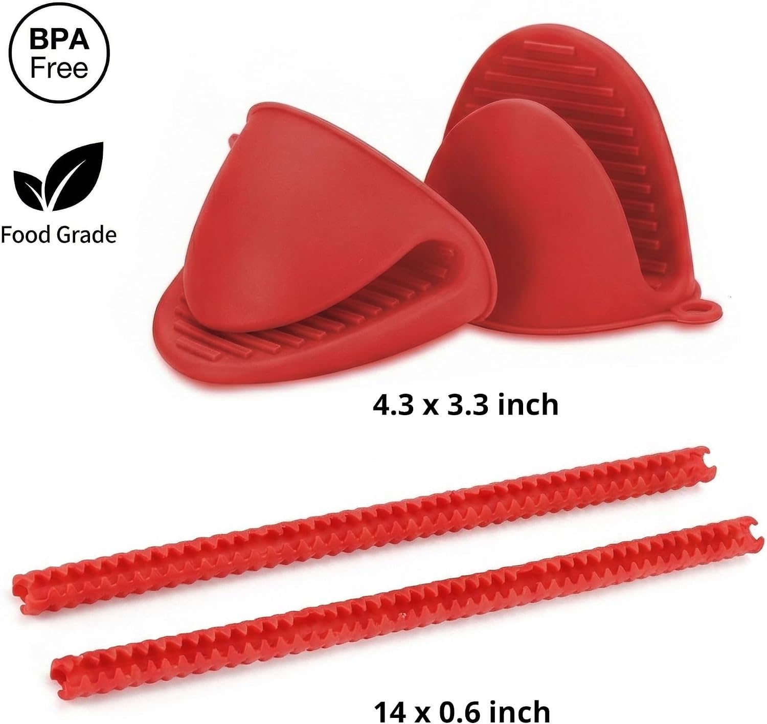 4-Pack Oven Safety Set for Baking & Toasting Protection