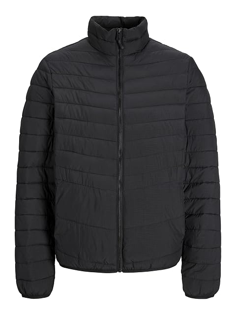 JACK & JONES Męska kurtka pikowana, czarny, S