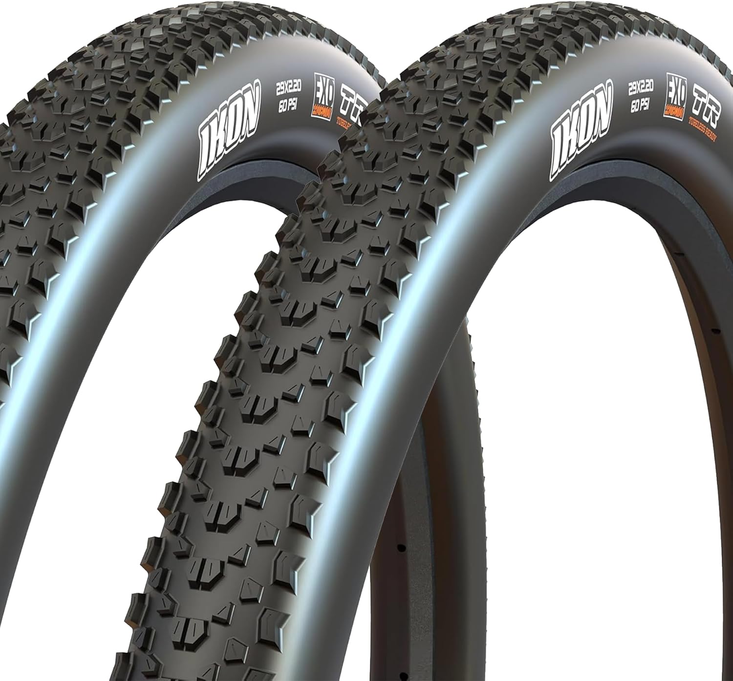 MAXXIS Ikon - 2 Pack - 3C MaxxSpeed - EXO - Tubeless | Super Versatile Cross Country Tread