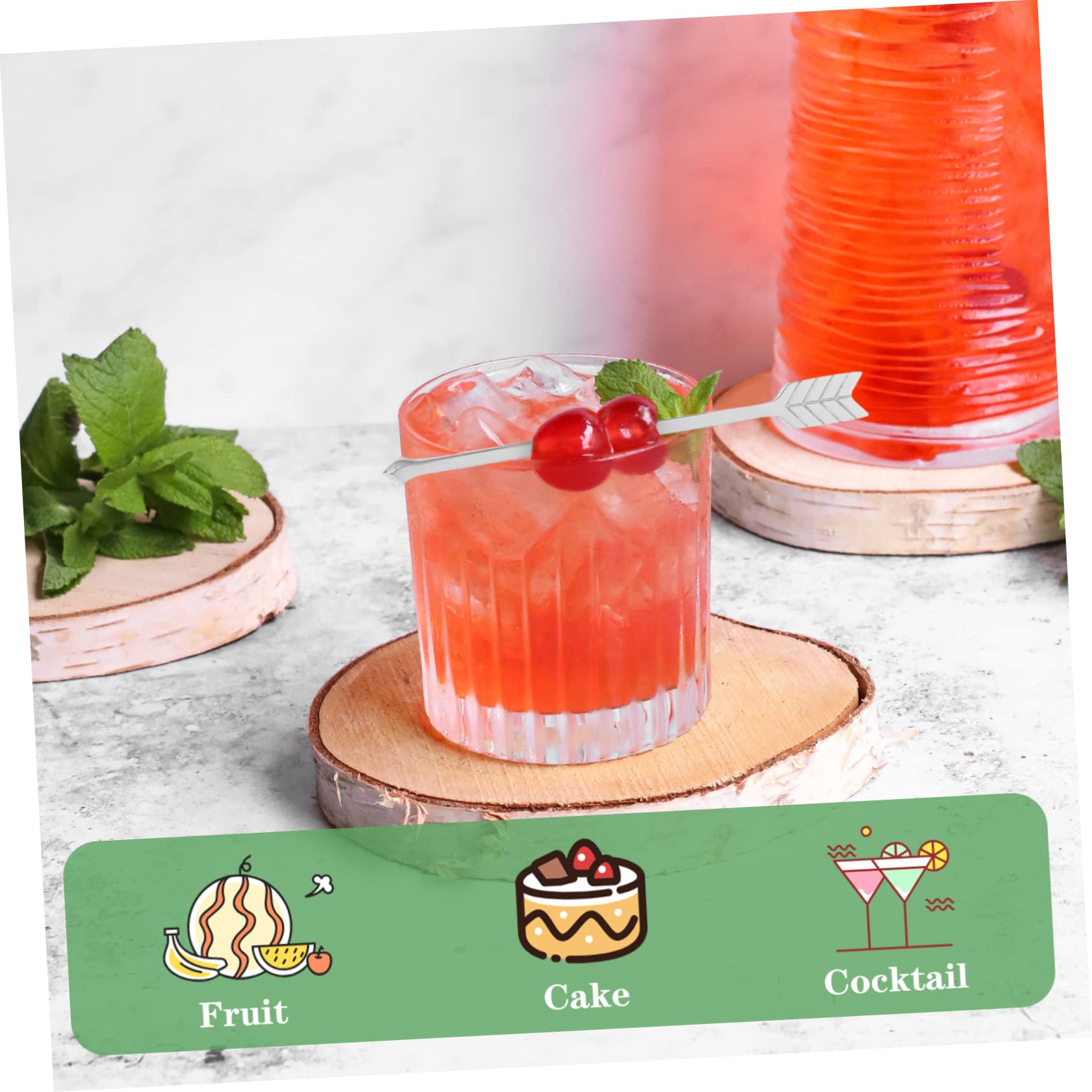 Alipis 15pièces Fourchettes Acier Avec Pour Fruits Et Desserts Ustensiles Pâtisserie Pratique Et Élégant