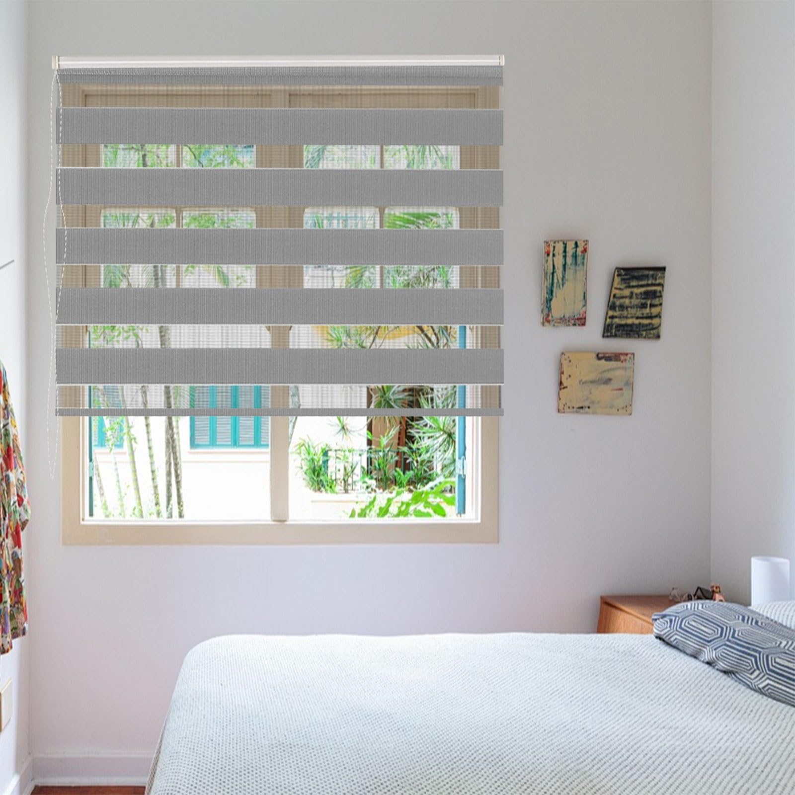 Tenda A Rullo Oscurante – Per Interni, Montaggio A Parete O Soffitto, Tessuto Oscurante, Controllo Luce E Privacy, Diverse Misure