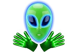 Alien Mask for Adults and Kids: A Glowing Enigma for Halloween and Beyond
