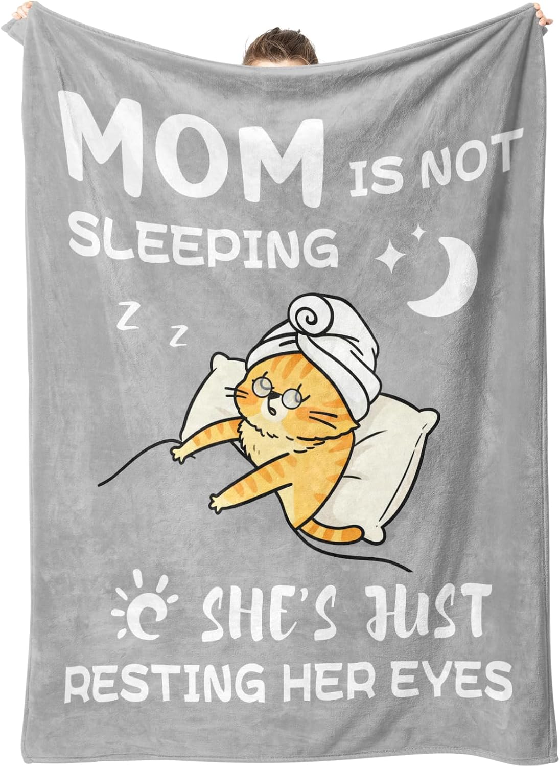 Gifts for Mom, Birthday Gifts for Mom Blanket 50"x60", for Moms from Daughter or Son for Birthday, Mother's Day, Christmas, Valentine's Day, Anniversary Throw Blanket