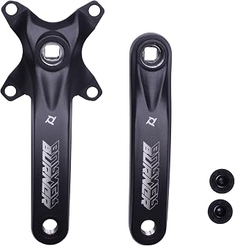 PROWHEEL Bike Crank Arm,One Pair Universal 152MM/160MM/165MM/170MM/175MM BCD 104MM Square Hole Bike Crank Arm for City Bike,Road Bike,Folding Bike,Mountain Bike,Ebike