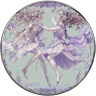 Funny and Cute Fridge Magnets,Two Fairies Dancing Printed Strong Fridge Magnet Refrigerator Magnet for Office/Kitchen/Storage Cabinet/Christmas Car Magnet Decoration Gifts