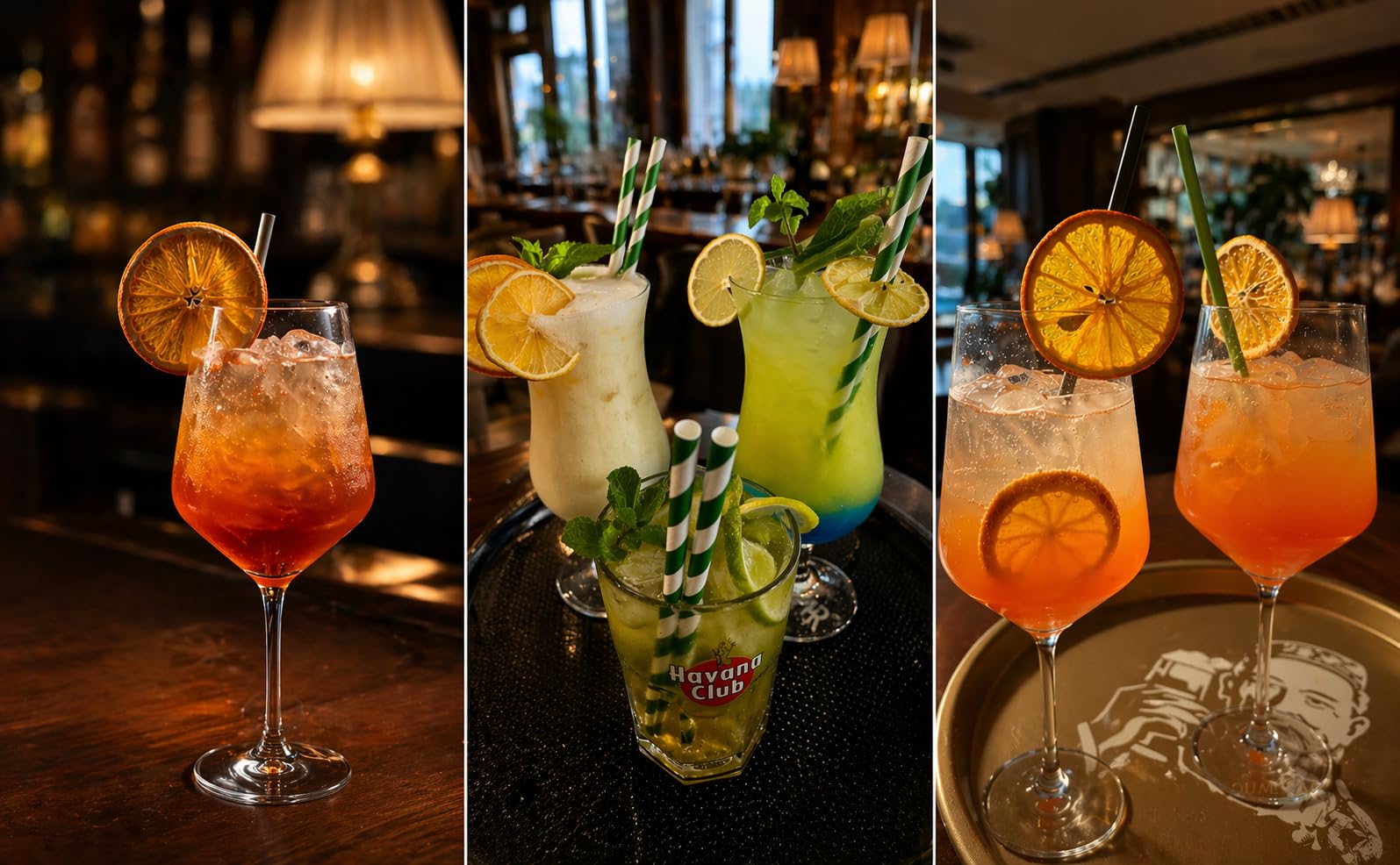 EDISO Cocktail Garnish Box 4x100g – Getrocknete Zitrusfrüchte mit Orange, Blutorange, Zitrone & Limette – Premium Cocktail Deko für Gin Tonic, Spritz, Cocktails & Bar Zubehör – 400g