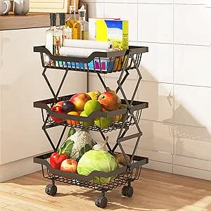 Luxury Penthouse Kitchen Trolley Organization photo