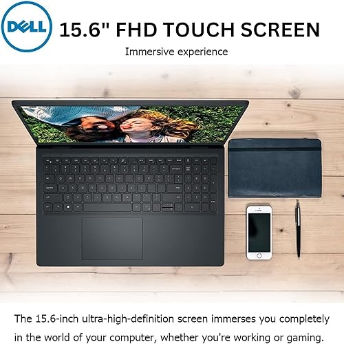 Miniatura 6 de Dell Laptop Inspiron 15 Business más reciente, pantalla táctil FHD de 15.6", AMD Ryzen 5-7530U (hasta 4.5 GHz), SSD PCIE de 1 TB, 16 GB de RAM,
