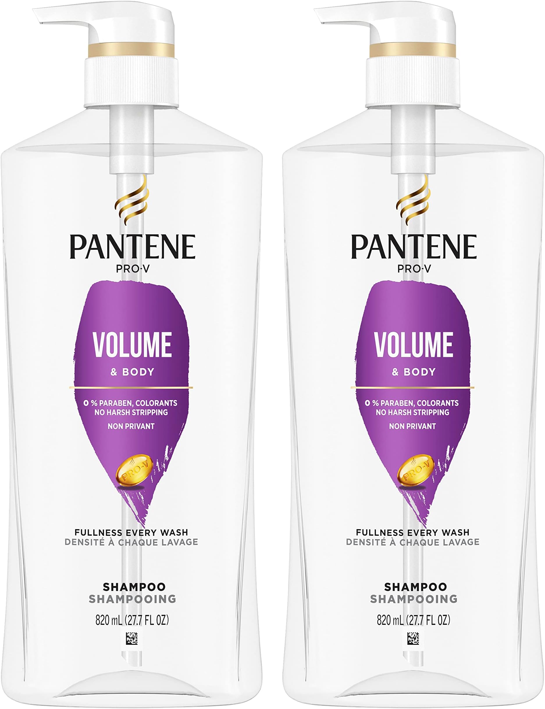 Pantene Essential Botanicals White Tea and Cucumber Volumizing Shampoo and