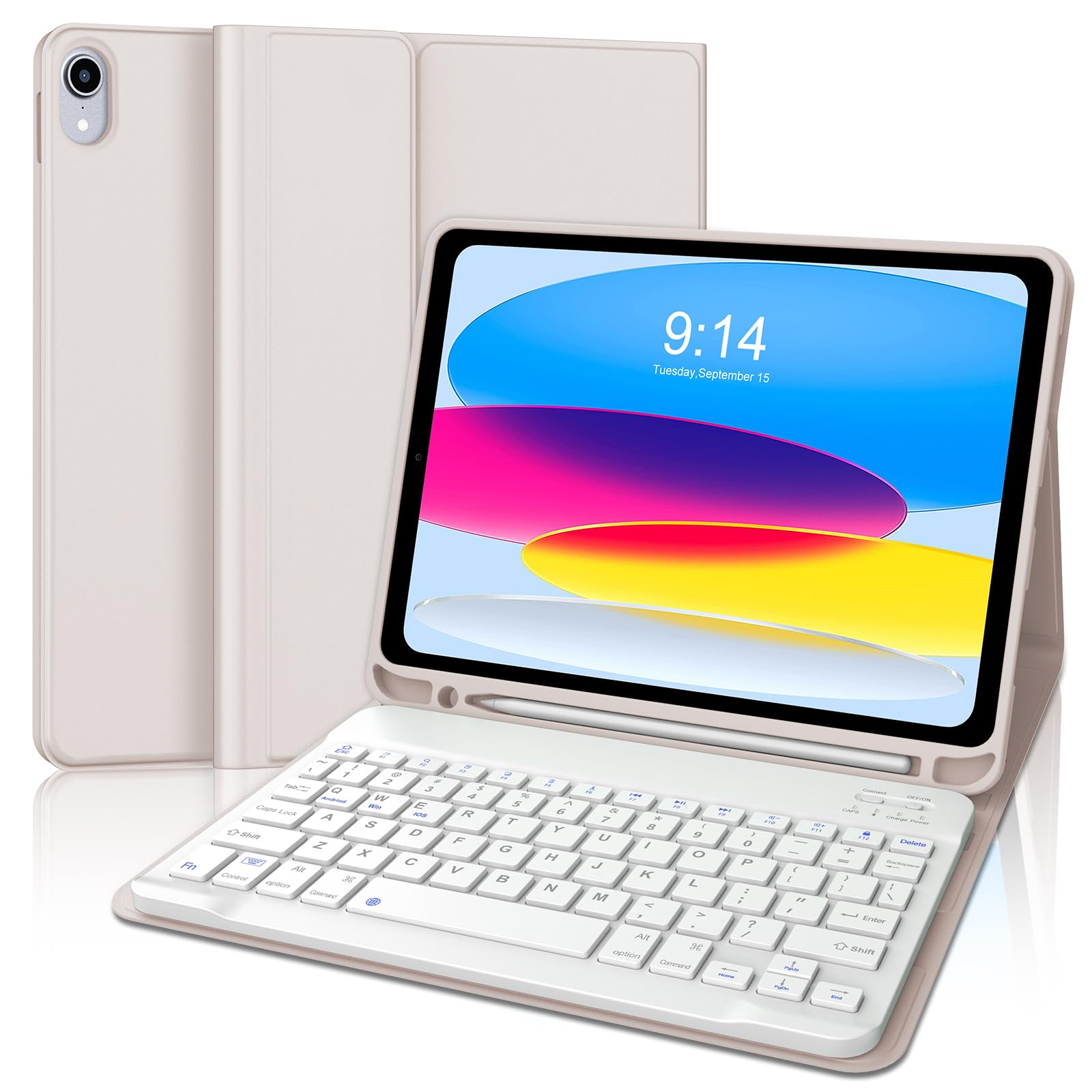 Amazon | iPad 第11世代 (A16)2025 キーボード付きケース iPad 第10