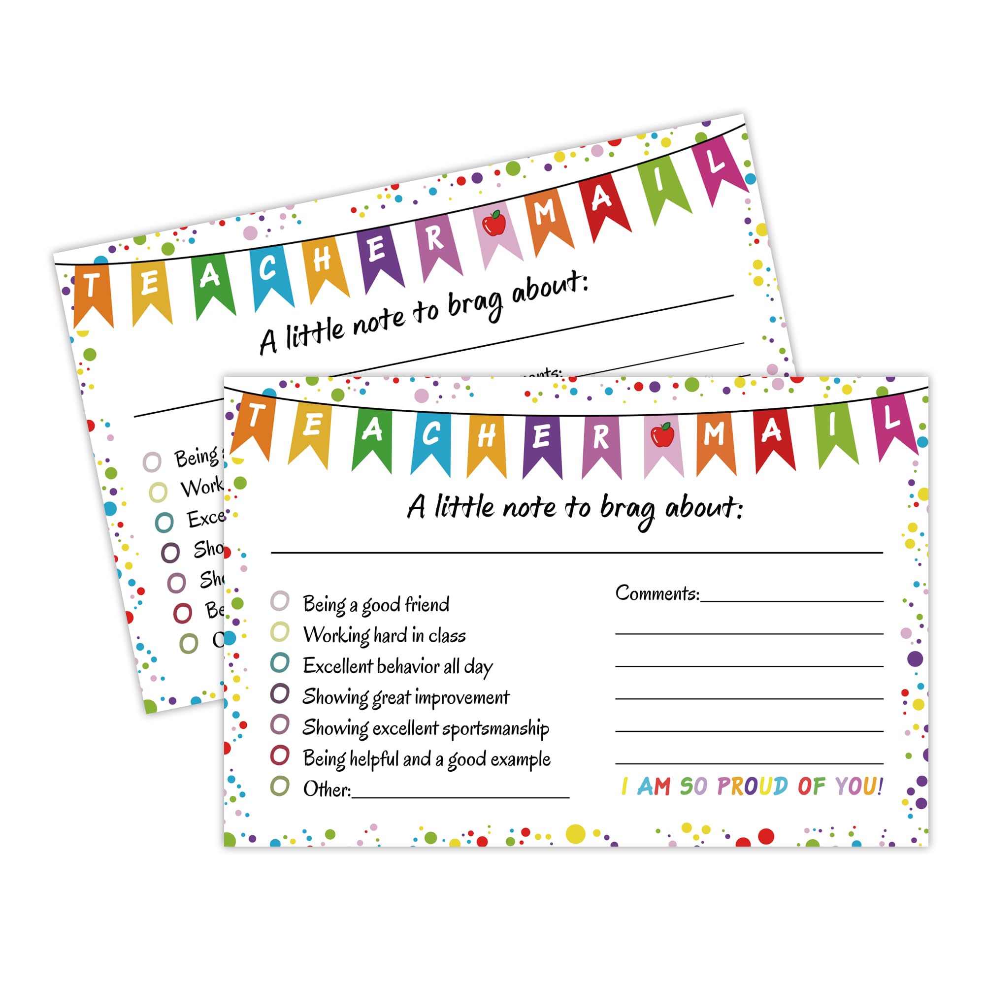Lot de 50 cartes postales pour enseignants - Indispensables pour