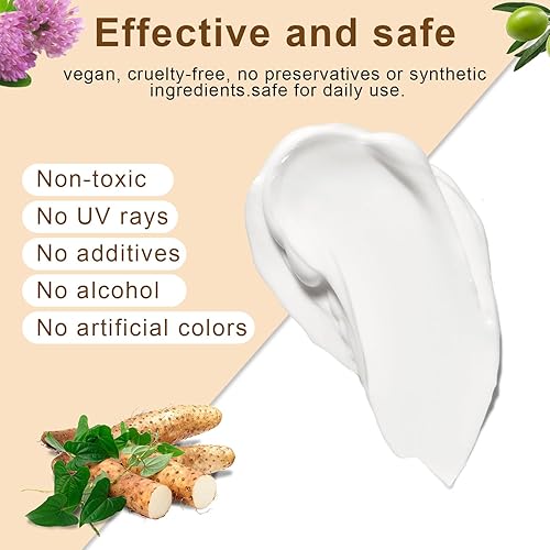 Miniatura 5 de Crema de ñame salvaje, crema orgánica de ñame silvestre para crema equilibradora de hormonas, ingredientes naturales, aroma de lavanda, adecuada