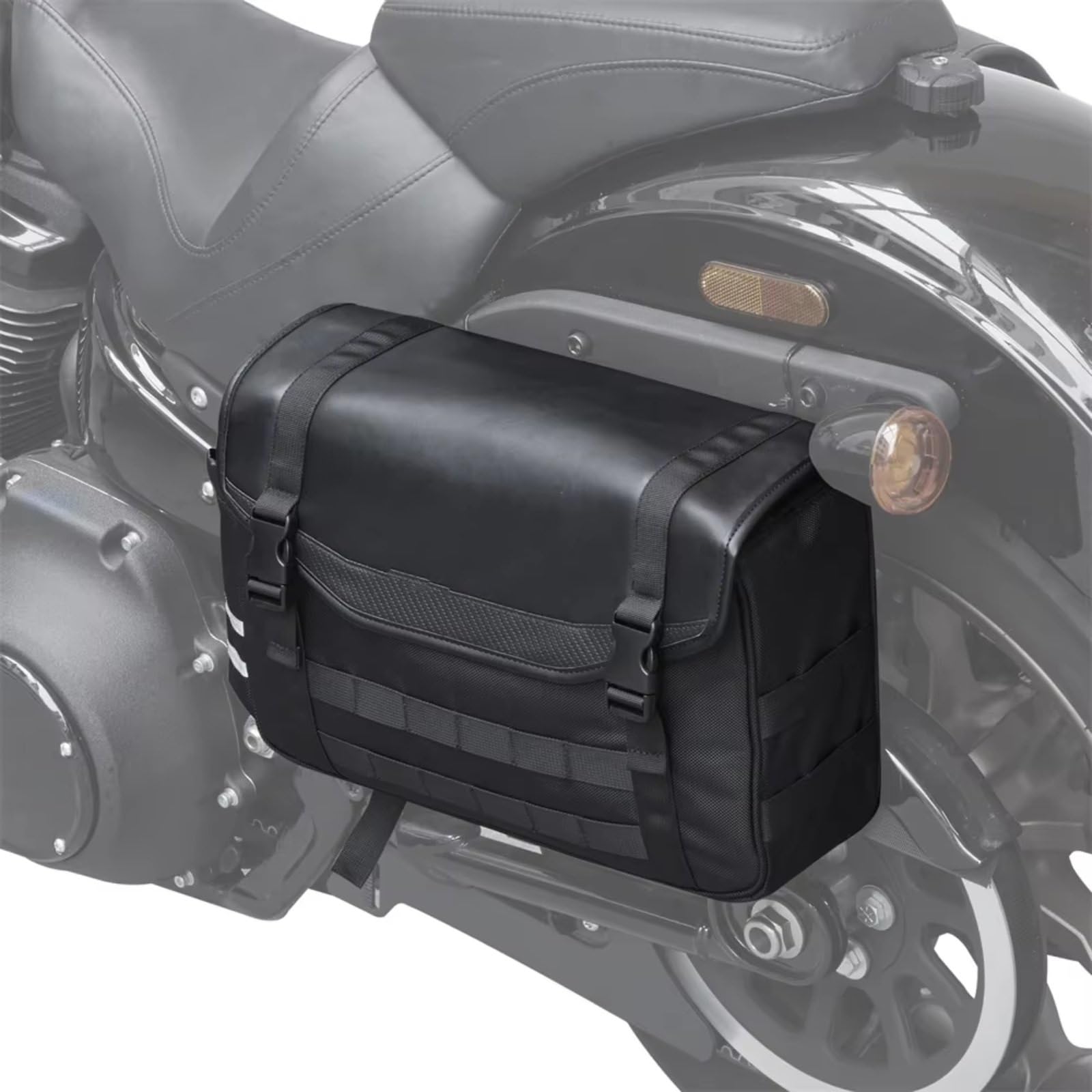 Borsa Sella Universale Moto Borse Per Viaggio Con Coda Laterale 12 Litri Copertura Antipioggia Posteriore Accessori Laterali Sacche Moto
