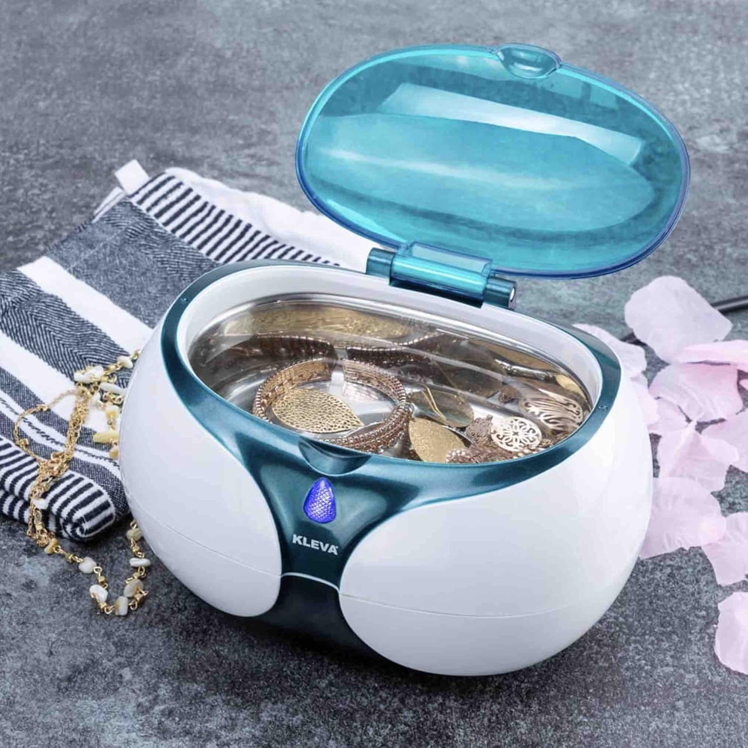 KlevaSonic Quick Clean Multipurpose, Ultrasonic Jewellery Cleaner