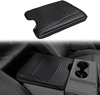 Vista 20 de Muslogy Funda para reposabrazos de consola central apta para Chevy Silverado/Tahoe y GMC Sierra/Yukon 2007-2013, cómoda almohadilla