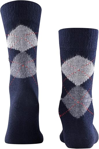 Burlington Preston Argyle Calf Socks (6125)