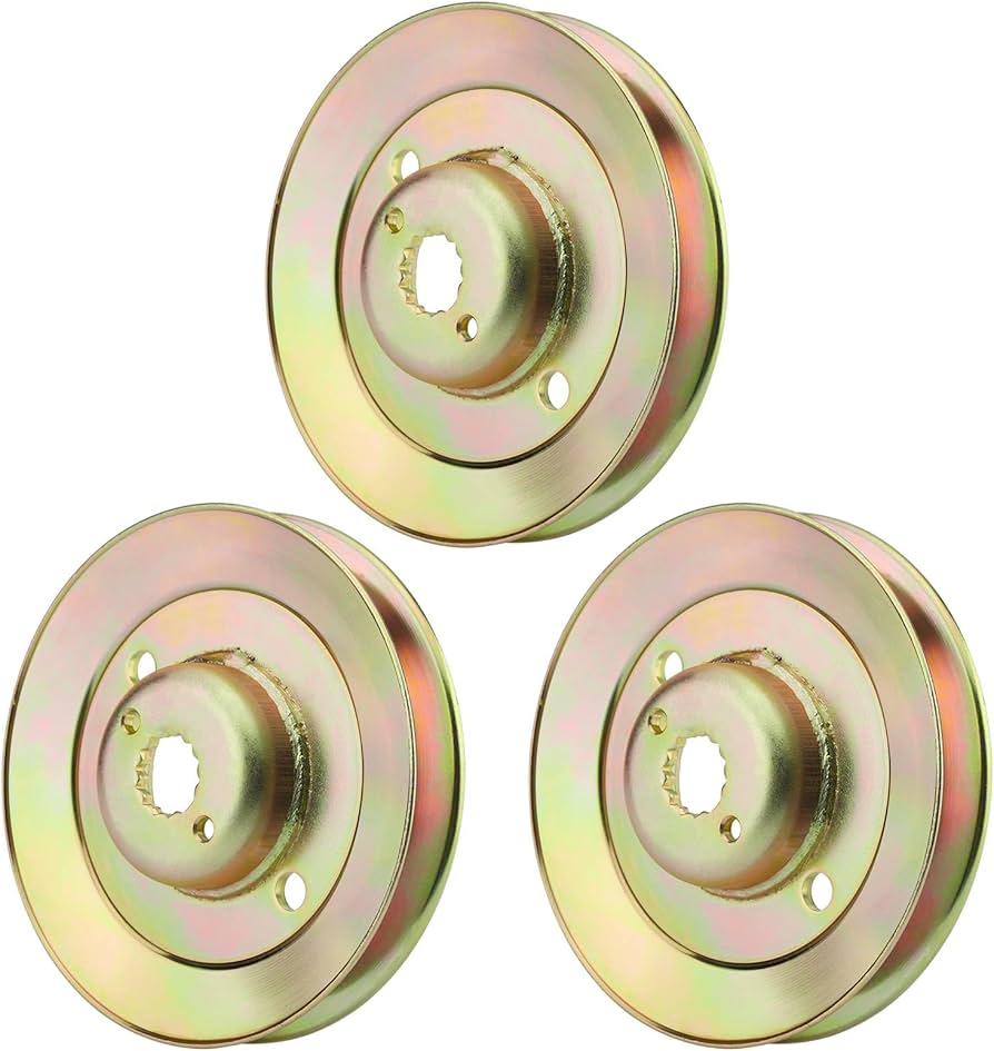 Amazon.com : Misakomo M163464 Deck Spindle Pulley 3 pcs